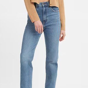 levi's premium 70s high slim straight - 27
